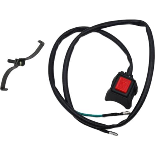 7/8'' Motorcycle Handlebar Scooter ATV Dirt Bike Kill Stop on -OFF Button Switch