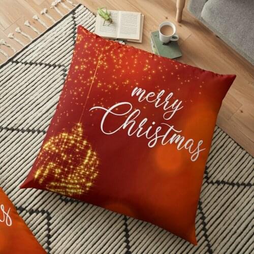Beautiful Christmas Floor Printed Christmas Pillowcase 2020 Decor for Home Merry Christmas Ornament Navidad Xmas Gifts