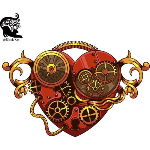 Gear Scale Mechanical Heart Cutting Dies Steampunk Love Metal Stencil For DIY Scrapbooking Card Craft