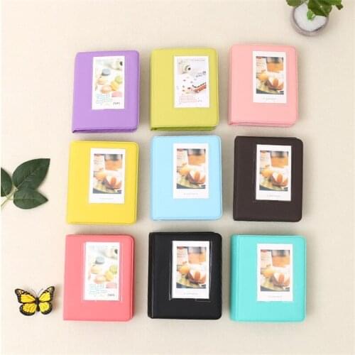 64Pockets Mini Instant Polaroid Photo Album Picture Case for Fujifilm Instax Film instax mini Fotografia picture Album Korean