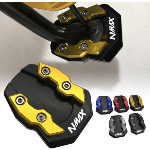 Modified For YAMAHA NMAX 155 150 2015-2020 N-MAX 125 NMAX155 NMAX125 Motorcycle CNC Flat Foot side stand Extension Kickstand Pad