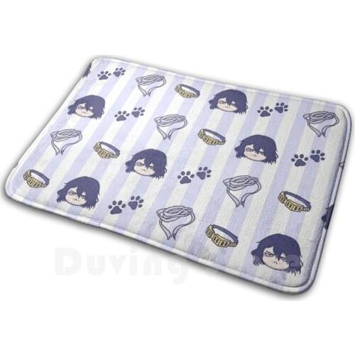 Aizawa - Eraser Head Soft Non-Slip Mat Rug 1950 Carpet Cushion Aizawa Shouta Shota Eraserhead Erase Head Mha My Hero