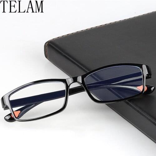New Retro student transparent computer glasses frame mens and womens square glasses blue light optical plane glasses