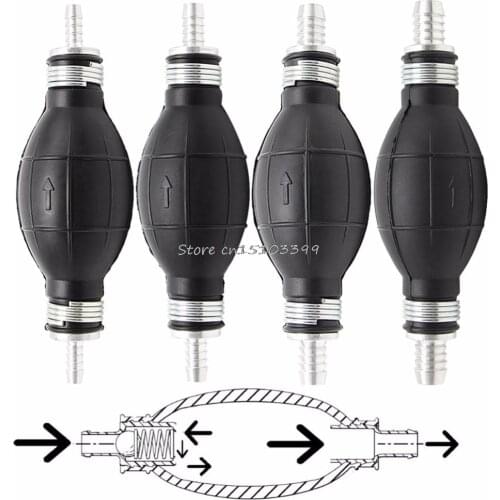 New Fuel Line Pump Primer Bulb Hand Primer Gas Petrol Pumps Rubber And Aluminum Pump G08 Whosale&DropShip