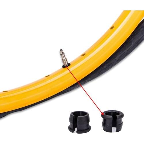 MTB Road Bike Schrader Valve Rim Convert To Presta Valve Inner Tube Adapter Rubber Plug Bicycle Parts