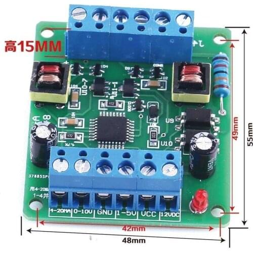 Single-phase Phase-shifting SCR Trigger Board SCR-A Can Be Used with MTC MTX Module to Regulate Voltage, Temperature, and Speed