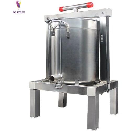 10L Stainless Steel Manual Fully enclosed wax press machine paraffin honey presser machine waxing machine Honey rolling mill