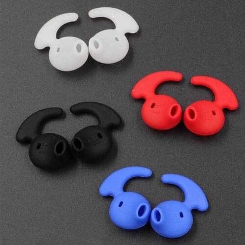 4 Pairs/Set 4 Colors Replacement Earpiece Ear Tips Silicone Earbud Eartip For Samsung S6 Level U EO-BG920 Bluetooth Earphone