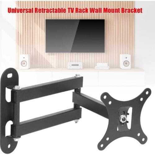 New Universal Retractable TV Rack Wall Mount Bracket 17 to 32 inch LCD Monitor TV Stand TV Holder LCD TV Stand Expansion Bracket
