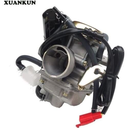 XUANKUN GY6 Engine Carburetor Pedal Motorcycle Carburetor Kart Car ATV Carburetor