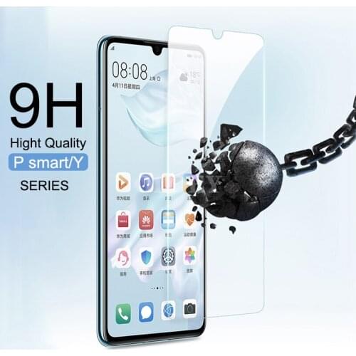 2Pcs 9H Guard Screen Tempered Glass For Huawei P Smart Z S Plus 2019 Psmart 2021 Smart Z ScreenProtector Y9 y5 y6 y7 y9s y9a