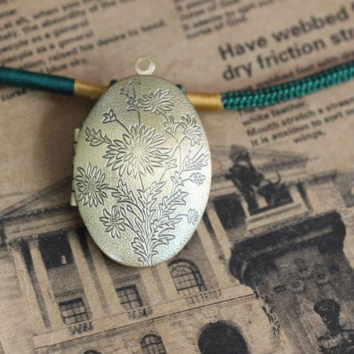 2pcs Wholesale Antique Bronze 24*41mm Oval PHOTO LOCKET Blank Necklace Pendant&Charm Finding and Setting for Jewelry Making