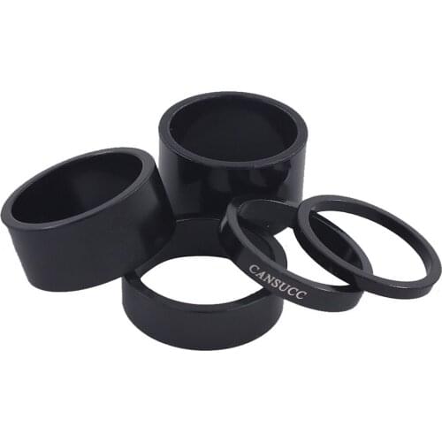 5pcs/set CANSUCC Washer Set MTB Bike Stem Spacer Bicycle Front Fork Washer MTB Headset Handlebar Spacers Gasket