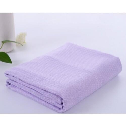Bamboo Fiber Summer Air Condition Ice Silk Cool Thorw Blanket for Sofa Bed Travel Adult Kids Baby Cover Bedspread