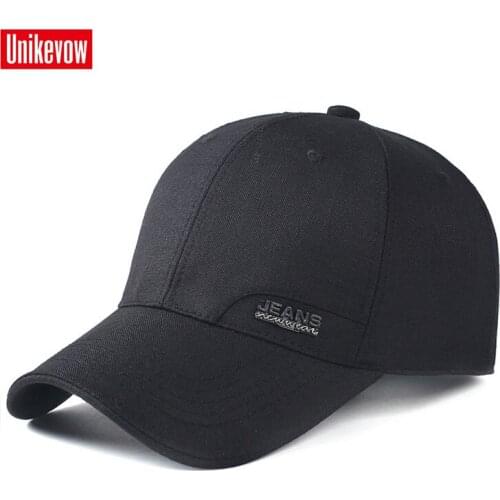 High quality Cotton Adjustable Solid color Baseball Cap with iron logo Unisex couple cap Fashion Leisure dad Hat Snapback cap