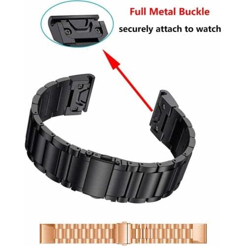 Metal stainless steel band For Coros VERTIX VER TIX smart watch strap quick easy fit outdoor sport bands wristband belt bracelet