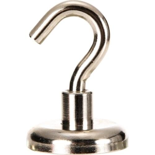 Magnetic Hooks Powerful Heavy Duty Neodymium Magnet Hanger Strong Magnetic Key Coat Wall Hook