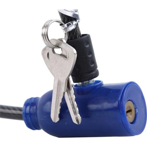 Multifunctional Bicycle Lock Exquisite Steel Cable Lock Outdoor Supplies anti-theft Lock Mountain Bike Wire Lock