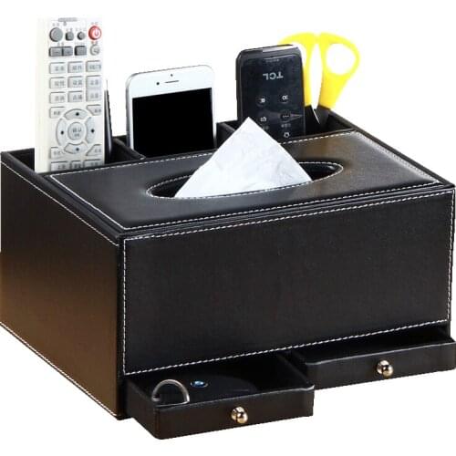Fashion Home Creative Drawer Multifunctional Tissue Box Coffee Table Desktop Storage Box