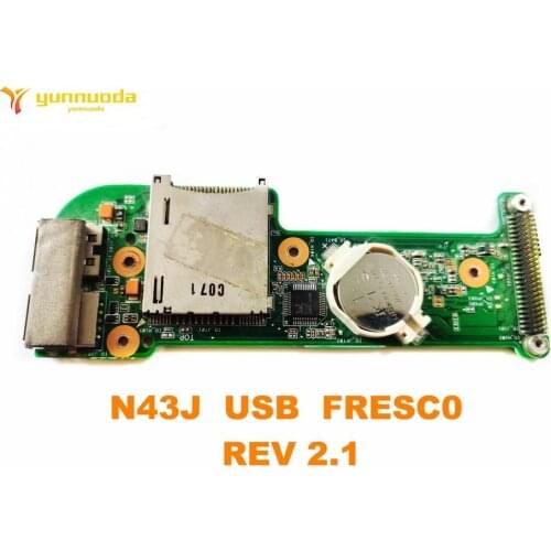 Original for ASUS N43J USB BOARD N43J USB FRESC0 REV 2.1 tested good free shipping