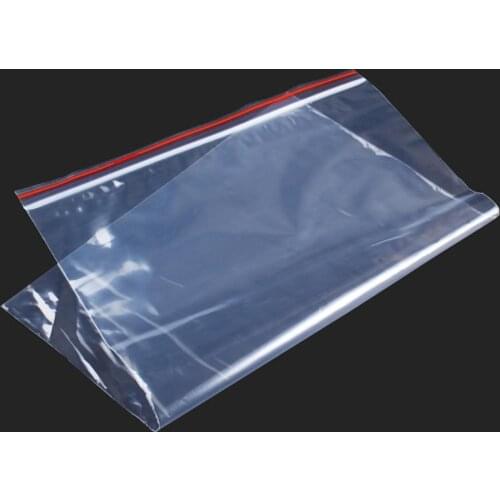 100pcs 6x9cm Zip Lock Bags Clear 2MIL Poly Bag Reclosable Plastic Small Baggies Gift Candies Packing Bags