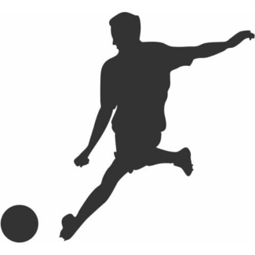 Coolest Football Decor Car Sticker Vinyl Silhouette Motorcycle Accessories Graphic BA510