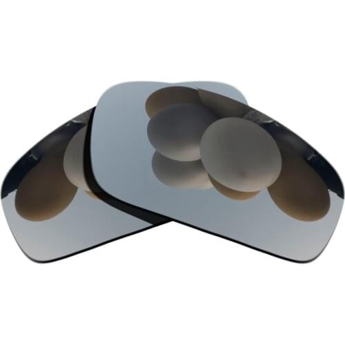 Polarized Sunglasses Replacement Lenses for-Monster Pup Frame - Silver