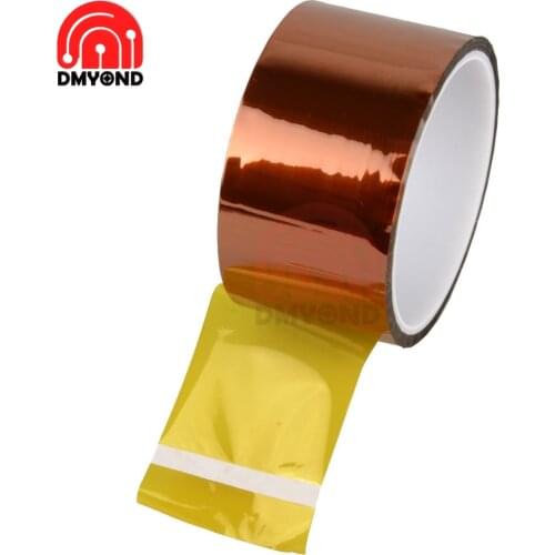 High Temperature Heat 30M Tape Thermal Insulation Tape Polyimide Adhesive Insulating Adhesive Tape 3D printing Board protection