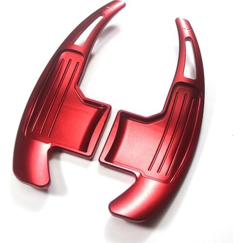 TTCR-II steering wheel DSG paddle shifters for Ford Mustang EcoBoost GT GT500 Shelby GT 350 Paddle Gearbox Car stickers covers