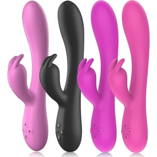 Heating Rabbit Vibrator for Woman G Spot Vagina Clitoris Stimulator Masturbator Dildo Vibrator Adult Sex Toys for Woman Sex Toys