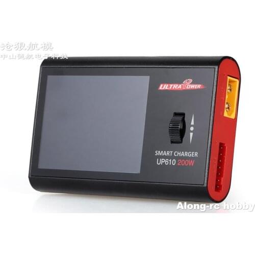 Ultra Power UP610 200W Pocket Smart Charger for RC AIRPLANE Quadcopter Car 1-6S Lipo Battery 1-16S NiCd/NiMH Battery Charger