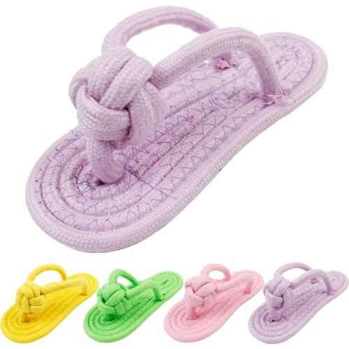 Cat Chew Toys Bite Resistant Slipper Design Dog Bite Toy Pet Chew Toy Bite Pet Interactive Supplies Dropshipping