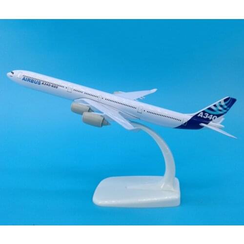 20CM 1:300 Scale Airbus A340 Prototype Airlines Airplanes Plane Aircraft Alloy Aviation Model Toy Airliner Kids Children boy toy