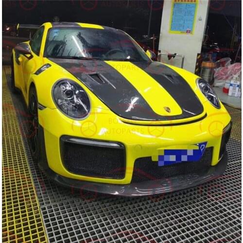 911 991.1 991.2 GT2 RS Style Car body kit CF FRP front bumper rear bumper side skirts rear spoiler hood for Porsche 911 991