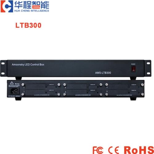 AMS-LTB300 sync Large led display screen control box install 6 PCS LINSN TS802D NOVASTAR MSD300 COLORLIGHT S2 HUIDU T901