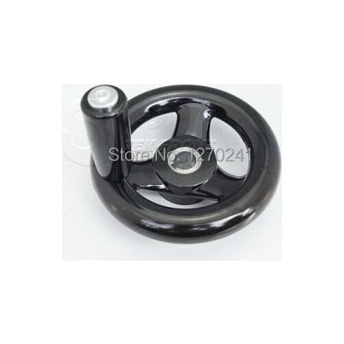 TF04006--12*100mm Bakelite Three Spokes handwheel with/without handle