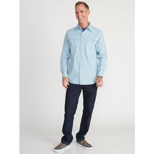 Free shipping! - Mens quick dry shirt fishing shirt UPF50+ Blocking Bugs Away