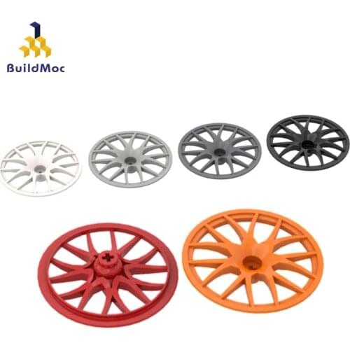 BuildMOC 58088 7x7 wheel decoration ldd58088 For Building Blocks Parts DIY Bricks Bulk Model Construction Educational