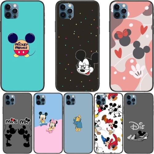 Disney lover cartoon phone protect cover Phone Cases For iphone 12 Pro Max case 11Pro Max 8PLUS 7PLUS 6S iphone XR X XS mini mo