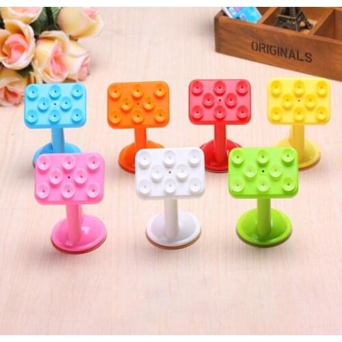Mobile Phone Holder Universal Suction Cup Mount Portable Anti-slip Smartphone Stand Bracket for Desktop