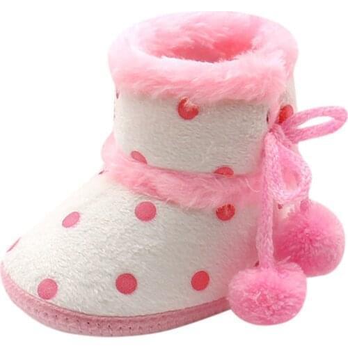 Children Casual Shoes Baby Girls Boys Soft Booties Snow Boots Infant Toddler Newborn Warming Girls Shoes Chaussure Enfant Fille
