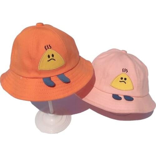 Childrens Hat Summer Sunscreen Male Spring Autumn Baby Sun Hat Cute Baby Protection Girl Thin Fisherman Hat 1-6years baby