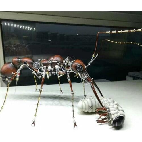 DIY Mechanical Metal Puzzle Model Kits 3D Assembly Crafts for Home Decor - Bulldog Ant