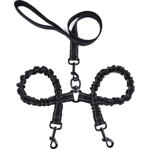 Dual Dog Leash for Small Medium Large Dogs No Tangle Dog Leash for Two Dogs Reflective Safety Dog Walking Training Leash Durable