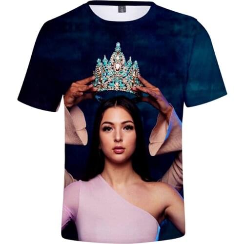 WAWNI Eva Queen T Shirt Summer 3D Short Sleeve Men & Women Eva Queen Tee 2020 New Casual 3D Cosplay Tee