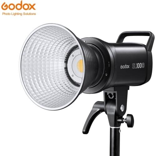 Godox SL100D SL-100D 100W 5600K White Version LCD Panel LED Video Light Continuous Output Bowens Mount Studio Light