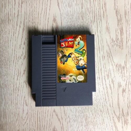 EarthWorm Jim 2 or EarthWorm Jim 3 - 72 pins 8bit game cartridge