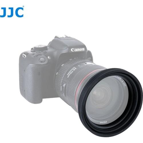 JJC Universal 1 Stage Collapsible Silicone Standard Lens Hood 77mm 82mm 86mm 95mm Camera Lens Protector