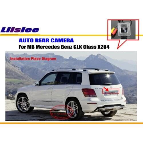 Car Rear view Camera For Mercedes Benz GLK Class X204 Reverse Back Up Parking HD CCD RCA NTST PAL Reverse Hole CAM