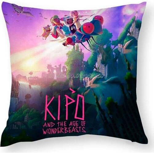 Kipo And The Age Of Pillow Case Soft Decorative Throw Pillow Cover for Home Pillows NOT Included Assassin Steam Game Dead By Day
